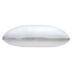 The White Willow Off-White Memory Foam Square Shaped Solid Bed & Sofa Cushion image 4