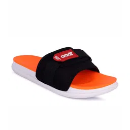aadi Men Orange & Black Slip-On-13