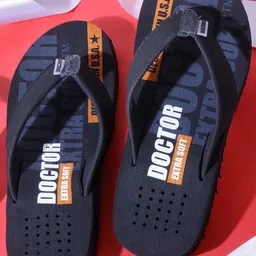 DOCTOR EXTRA SOFT Men Printed Orthopedic Non-Slip Thong Flip-Flops-67