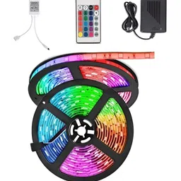 ENORMITY White & Black LED light With Remote Control Light Strip-3 Meter-32
