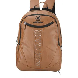 WROGN HARDROCK Ergonomic Water Resistant Backpack with Reflective Strip & Rain Cover-73