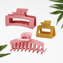 FIMBUL Women Set of 3 Claw Clip-14