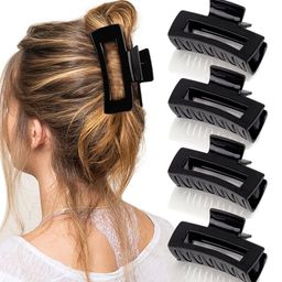 Krelin Women Set Of 4 Plastic Claw Clips-48
