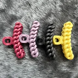 CHANDERKASH Assorted Set of 4 Claw Clip-4