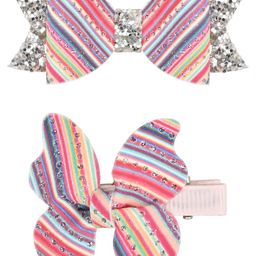 Aye Candy Girls Set Of 2 Alligator Hair Clip-38