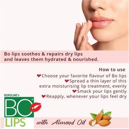 BOROLINE Bo Lips Set Of 6 Lip Balms-10gm Each-Vanilla image 3