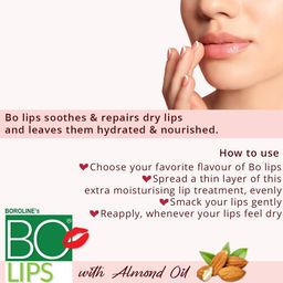 BOROLINE Bo Lips Set Of 6 Lip Balms-10gm Each-Chocolate image 5