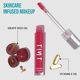Tint Cosmetics Hydrating Lip Gloss - 10ml - Vino image 4