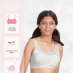 Susie All Day Comfort Beginners Bra - Medium Coverage Lightly Padded image 3