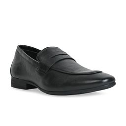 Regal Men Textured Leather Formal Loafers-picture-3