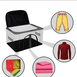 Kuber Industries Grey & Transparent 8 Pieces Multi-Utility Organisers image 5