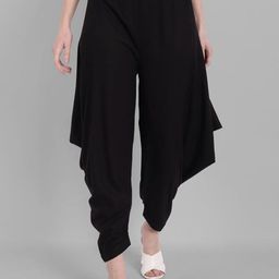 Mera Rang Women Mid-Rise Pure Cotton Loose Fit Dhoti Pants-picture-27