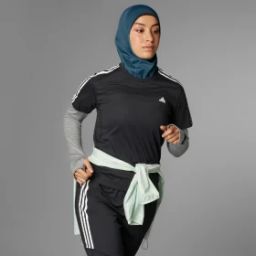 own the run 3-stripes tee women running women running-92