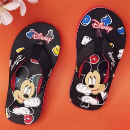 Kids Ville Boys Mickey Mouse Printed Thong Flip-Flops-13