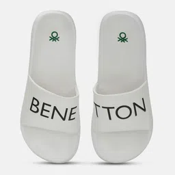 United Colors of Benetton Men Printed Sliders-image-71