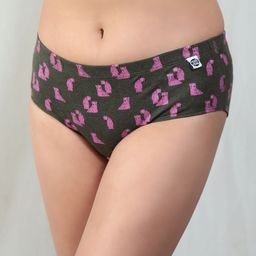 Wear Equal Conversational Printed Hipster Briefs-image-33