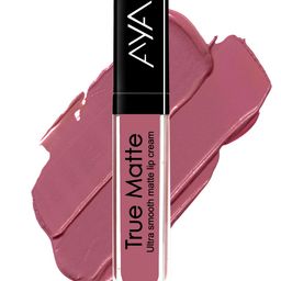 AYA True Matte Set Of 3 Ultra Smooth Matte Lip Creams 6 ml Each - Pink - Red - Brown Nude image 2