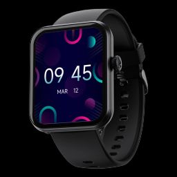 boAt Cosmos Plus Smartwatch with Bluetooth Calling (45.21mm AMOLED Display, IP68 Splash Resistant, Jet Black Strap)-picture-1