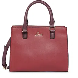 Lavie Red PU Structured Handheld Bag-24