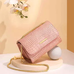 Diva Dale Textured Structured Sling Bag-6