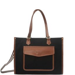 Womanix Colourblocked Structured Shoulder Bag with Applique image 2