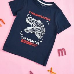 Pantaloons Junior Boys Graphic Printed Cotton T-shirt-picture-34