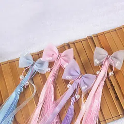 SYGA Girls Set of 4 Embellished Alligator Hair Clips-54