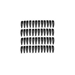 CHANDERKASH Set Of 12 Daily Uses Black Metal Tic Tac Hair Clips-10