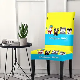 Aura Yellow & Blue Printed Chair Covers-image-17
