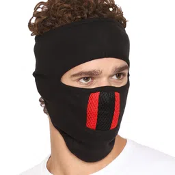 Gajraj 1-Ply Anti Pollution Cotton Reusable Full Face Mask with Air Filter Mesh image 2