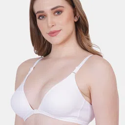 Reveira Medium Coverage Non Padded Front Open Everyday Bra- All Day Comfort image 2
