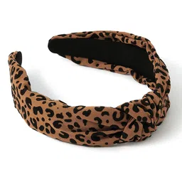 Accessorize Women Multi Flock Animal Print Headband-45