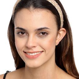 YouBella Brown Beaded Hairband-image-36