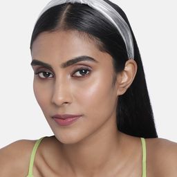 LAIDA Set of 2 Gold & Silver-Toned Knotted Metallic Hairbands-5