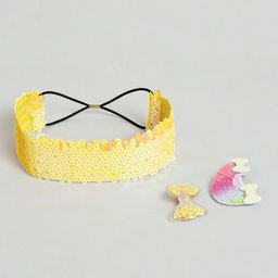 EL REGALO Girls Set Of 3 Embellished Hair Accessory Set-50