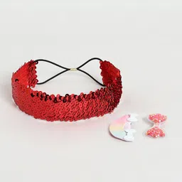 EL REGALO Girls 3Pcs Embellished Hair Accessory Set-image-52
