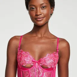 Victoria's Secret Floral Bralette Bra Medium Coverage Underwired-17