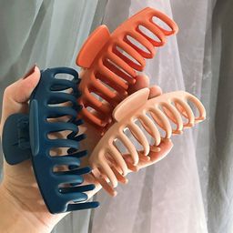 Krelin Women Set of 3 Matte Hair Claw Clips-5