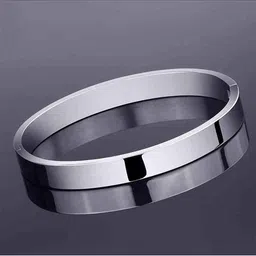 MYKI Women Silver-Plated Kada Bracelet-27
