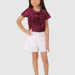 Jelly Jones Burgundy Print Top-10