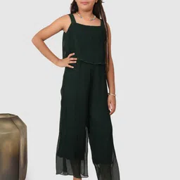 Jelly Jones Girls Self Design Basic Jumpsuit-image-43