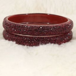 NMII Set Of 2 CZ-Studded Bangles-image-99