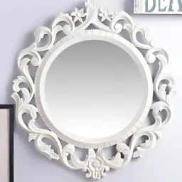 VAS collection home White Wood Decorative Mirror-image-86
