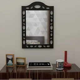 VAS collection home Ethnic Motifs Wood Frame Wall Mirrors-51