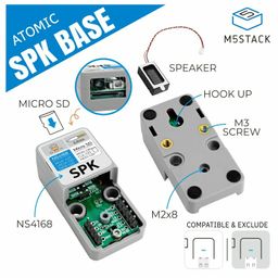 M5Stack ATOMIC Speaker Base (NS4168) image 4