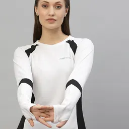 JUMP USA Long Raglan Thumb Open Sleeves Rapid-Dry T-shirt-image-2