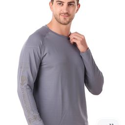 REDESIGN Typography Printed Reflective Rapid Dry Raglan Sleeves Running T-shirt-image-70