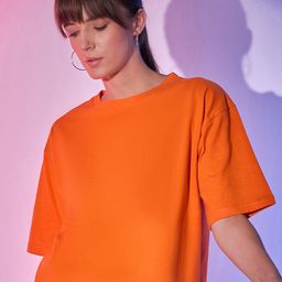 BUY NEW TREND Women Drop-Shoulder Sleeves Boxy T-shirt-picture-18