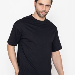 TITTLI Drop-Shoulder Sleeves Pure Cotton Oversized T-shirt-image-77