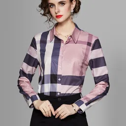 JC Collection Women Multicoloured Checked Casual Shirt-11